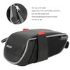 Portable PU Bicycle Saddle Bag Waterproof Large Capacity Tail Seat