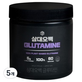 Samdae 5 Baek L Glutamine 300 Powder Powder, 300g, 5 pcs / 삼대오백 L글루타민 300 파우더 분말, 300g, 5개