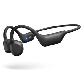 eppfun Bone Conduction Earphones, Bluetooth 5.3, Wireless, Open-Ear Headphones, 8 Hours Playtime, Magnetic Charging, IPX5 Waterproof, For Bicycle/Commuting/Outdoors/Running