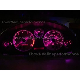 LED Pink/Purple Cluster LED Bulb kit Compatible with MX-5 Mazda Miata NB2 2001-2005