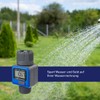 Digital Faucet or Hose Flow Meter 3/4" Thread Measures Your