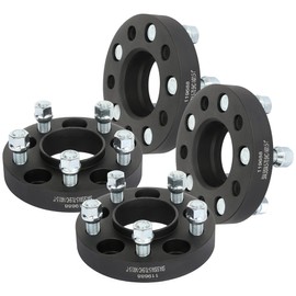 SCITOO 4X 5x4.5 1 inch 5x114.3mm to 5x114.3mm Hubcentric Wheel Spacers 5 Lug 14x1.5 Studs 70.5mm Compatible with for Mustang 2015-2018