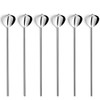 Beckmann & Rommerskirchen VISTA Straw Spoon Set, 6 Pieces, Stainless