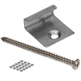 20 x Starter Clip Composite Decking Fixing Starter Clip for Hollow Composite Deckboards