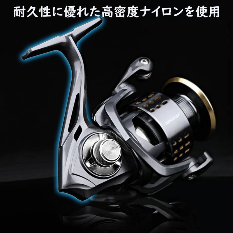 Spinning Reel, Drag Force, 33.1 lbs (15 kg), Gear Ratio,