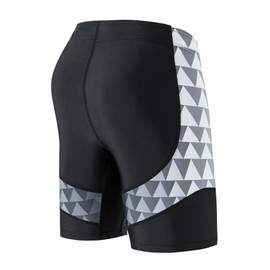 ADOREISM Men's Swim Shorts Athletic Quick-Dry UPF 50+ Swimsuit Jammers (Alligator,S)