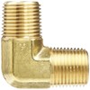 Anderson Metals 06230-08 Brass Pipe Fitting, 90 Degree Forged Elbow,