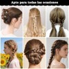 Kit de Pinzas para Cabello, 385 Piezas con Pasadores y