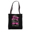 City of San Francisco Messy Hair Bun Design Tote Bag