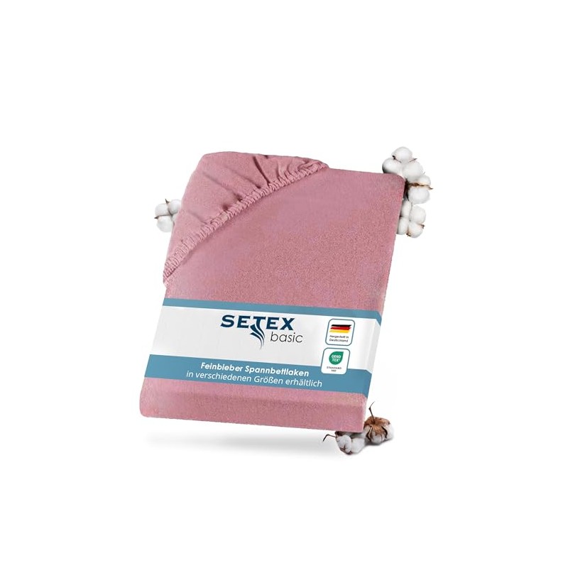 Setex - Flannelette Bed Sheet with Elastic Band Cuddly Soft