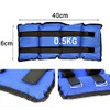 Pesas de Tobillo Ajustables para Fitness, WAYAMY 2 Pack Totalmente