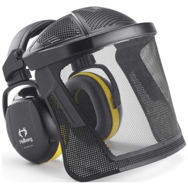Hellberg Safety 44202-001 Secure 2 Ear and Face Protection Combo Nylon Mesh Face Protection