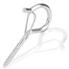 MOGADEE® Pack of 10 Screw Hooks M6, Hooks for Screwing