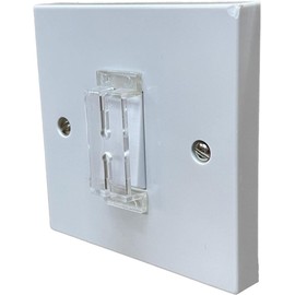 Light Switch Guard Cover [ 5 Pack] Covers and Prevents Accidental Switch Plus give Easy Access for intentional Switching, Perfect for Hue, Child Proof Light Switch Cover