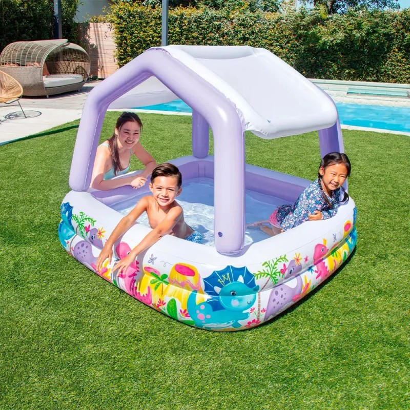 Alberca Para Niños Inflable Intex Con Techo Sun Shade