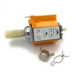 MacMaxe CP3A/ST - Solenoid Vibratory Water Pump, 1/1.5 Min. On/Off, 110/120V, 60Hz, 55W - Replacement Pump Compatible with Jura and Delonghi Espresso Machines