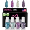 Eternal Colección - Juego de 4 piezas: esmalte de uñas