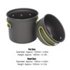 Juego de Cocina para Acampar con Olla Y Tazón Kit