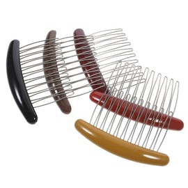 Baluue Sturdy Material Hair Side Combs French Twist Hair Comb Set for Women Girls Lightweight