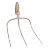 Kerbl Litter Fork with Handle Cultivator, 30 x 30 cm