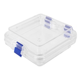 Healeved Soaking Container Multipurpose Retainer Case for Easy Storage and Cleaning User-friendly Design for Dentures and Oral Devices