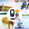 Plastic Charging Lattice Fish Finder Lightweight High Definition Screen Sensor