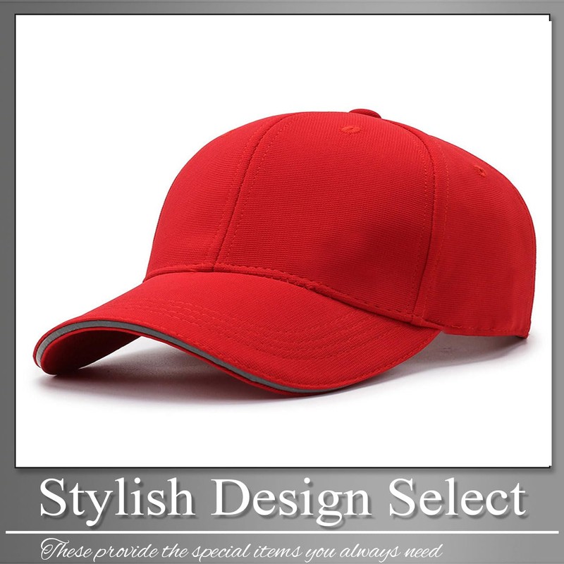 Buzz Selection Cap224 Stylish Hat, Brim Line, Plain, Simple, Stylish,