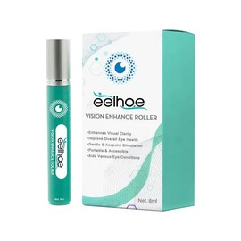 EELHOE Vision Roller, OphthlaMed Vision Enhance Roller, Vision Enhance Massage Roller, Enhances Visual Clarity (1 Pcs)Caberi - Color: 1pcs