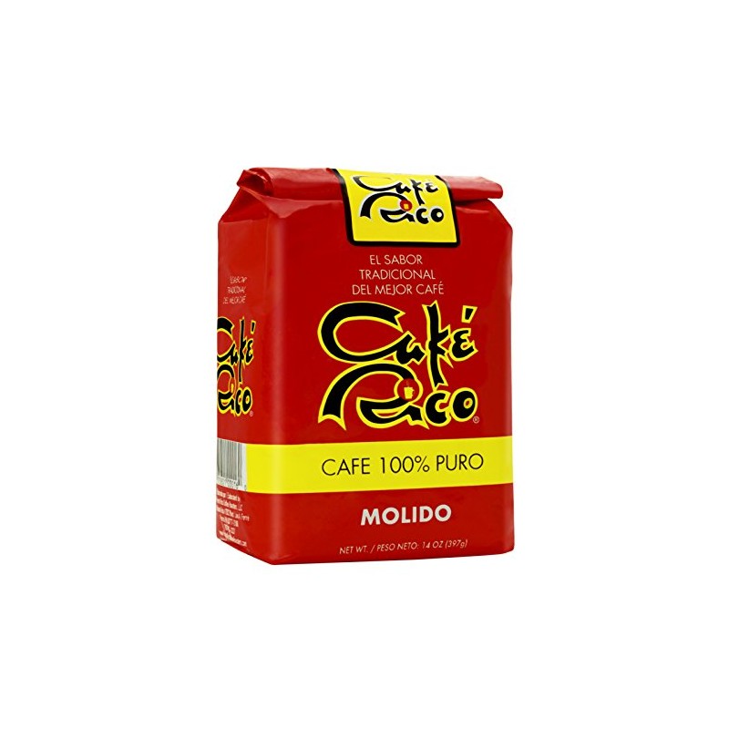 Cafe Rico Ground Regular Puerto Rican Coffee, 14 Ounce Bag