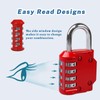 RESET-060 4 Digit Combination Padlock, Outdoor Lock, Indoor Padlock, Ideal