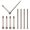sourcing map 5 Set Wooden Clock Hands Only,Walnut Wood Clock
