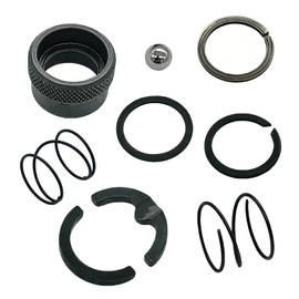 N864734 NA202231 N921819 Collar Spring Steel Ball Impact Driver Kit fits to Dewalt DCF850B DCF850 DCF845N DCF850N Atomic Cordless Impact Driver Replacement Assembly