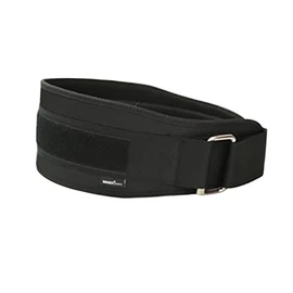 Sosoport Stomach Wrap Weightlifting Belt for Back Support Lifting Belt for Men Women Black Protects Against Injuries Supports Spine During Squats Deadlifts
