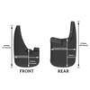 KEWISAUTO Mud Flaps Splash Guards for Ram 1500 2500 3500