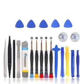 Repair Screwdriver Set, 22 in 1 Precision Small Repair Tools Kit for Fixing Cell Phone Watch Computer Tablet, S2 Steel Opening Pry Tool Repair Kit Set, 1 Set