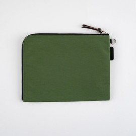 Hobonichi Techo Planner Accessory Tragen Flat Pouch for A5 Size (Green)