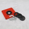 Router Table Insert Plate Aluminum Alloy Compatible with Makita Routers