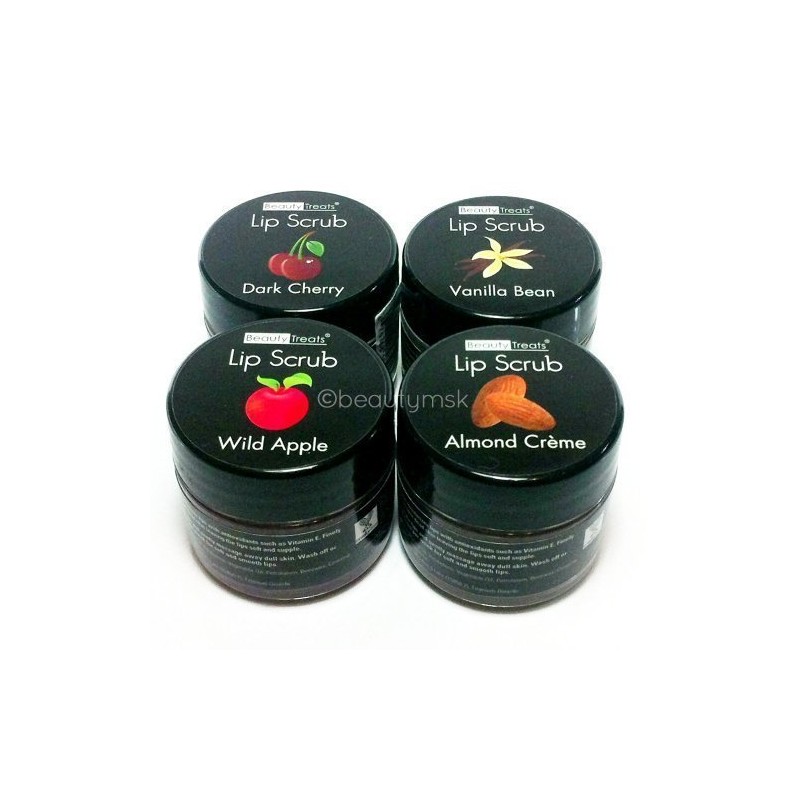 Lip Scrub With Antioxidants and Vitamin E 4 pcs Set
