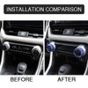 CARFIB Car Interior Accessories for Toyota RAV4 2020 2021 AC