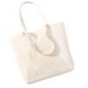 Westford Mill Unisex Adult 180 Shopper Bag - White, One