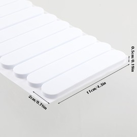30Pcs Hat Size Tape Hat Size Reducer Inserts Liner Foam Reducing Tape Sizer Self Adhesive Caps Padding Filler for Caps Sweatband Fedora Straw Cowboy Hard Hat Helmet Accessories Other Head Wear