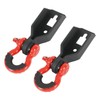 Front Tow Hook Shackle Mount Kit Compatible with Ford F150