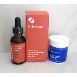 BONAFIDE SILVESSA STRENGTHENING DAILY HAIR SERUM 1 OZ NWB EXP:2025 W/ BONUS GIFT