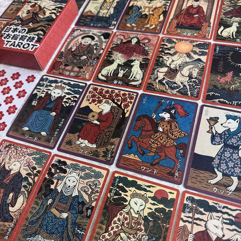 Japanese Rice TAROT | Lotus | 78 Cards (Genuine Product)