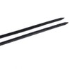 Yammy Nylon Cable Ties (Wearproof Type), 7.9 x 0.1 inches