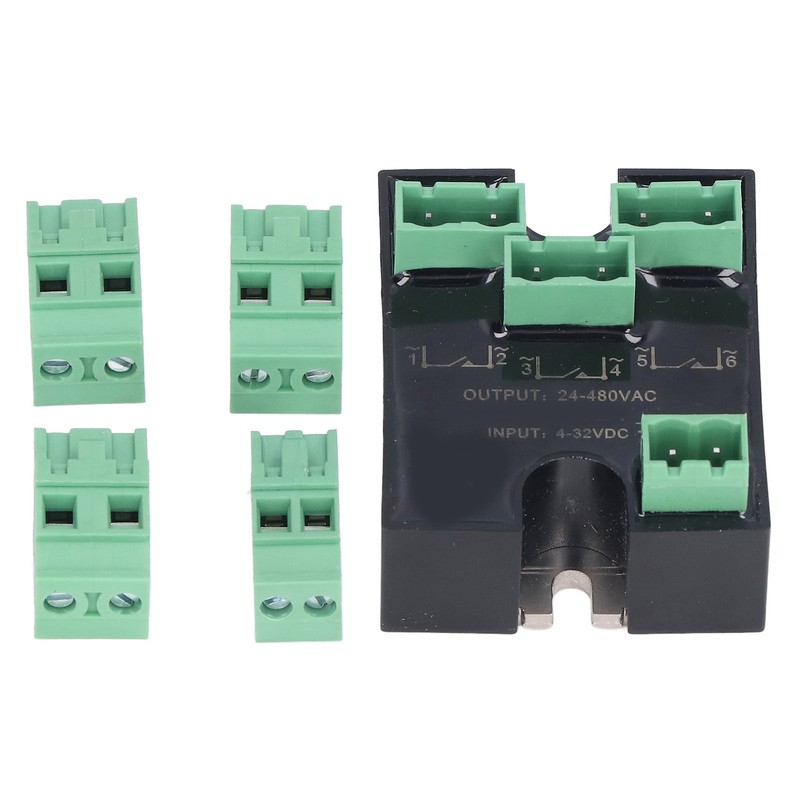 BERM 3 Phase Solid State Relay Mini SSR Relay Connector