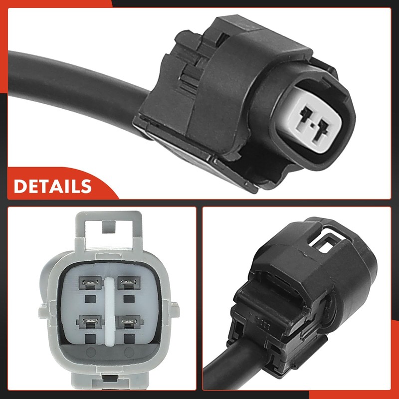 A-Premium 2PCS Rear ABS Wheel Speed Sensor Compatible with Toyota