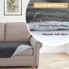 H.VERSAILTEX Couch Cover Chenille Pet Fuzzy Sofa Covers for 2