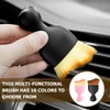 Blilo 2PCS Car Interior Detailing Brush with Dust Cover, Auto