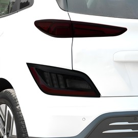 BOGAR TECH DESIGNS Rear Taillight Tail Light Tint Kit PPF Compatible with Hyundai Kona Electric 2022-2023, Dark Smoke